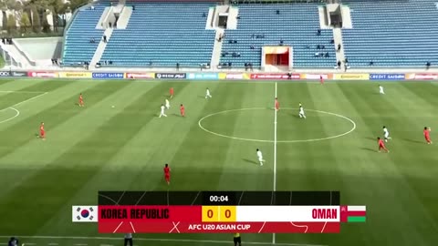 Group C at #AFCU20: Korea Republic (KOR) defeats Oman 4-0 (OMA)