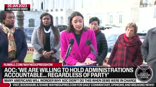 AOC: 'We Are Willing To Hold Administrations Accountable... Regardless Of Party'