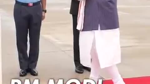 Pm modi emplanes for new york _pm modi as visit 2023