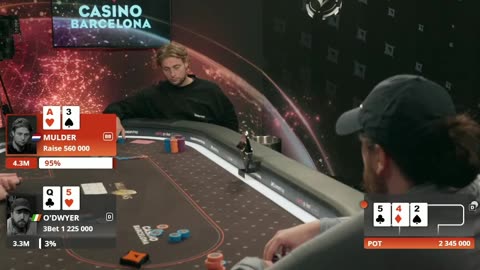 LIVE: Final Day 1st €67,900 High Roller €10,300 | 2nd €29,100 | MILLIONS Europe |partypoker