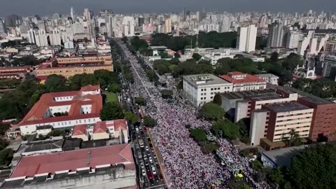Brazilian evangelicals hold 'March for Jesus'