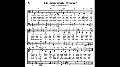 The Shulammite Remnant (Song 11 from Sing Praises to Jehovah)