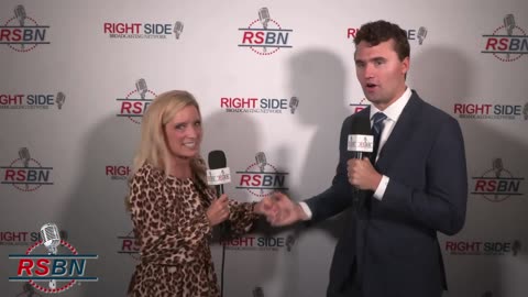 FULL INTERVIEW: Charlie Kirk at Turning Point Action Conference - Day Two - 7/16/23