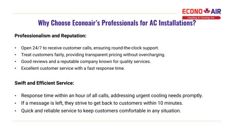 The Importance of Professional Air Conditioner Installation