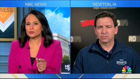 NBC Host Pressures DeSantis To ‘Condemn’ Trump’s Use Of ‘Vermin’