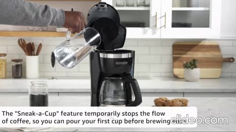 Review: BLACK+DECKER 12-Cup Digital Coffee Maker | Programmable Goodness with Sneak-A-Cup Feature!