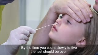 How children are tested for COVID-19