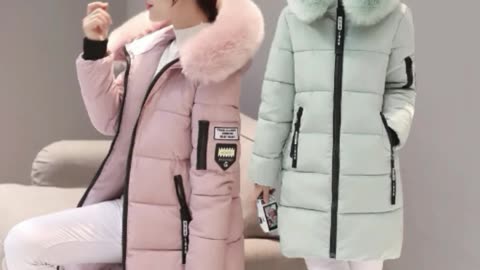 2024 New Winter Coat Parkas Women's Jacket