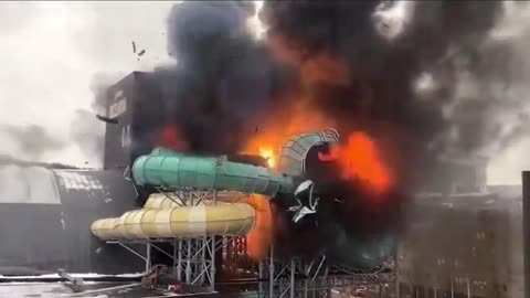 🚨BREAKING: Fire Breaks Out at Swedish Amusement Park, No Injuries Reported