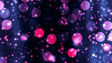 Circular Purple &amp; Pink Particles Moving | 4K Relaxing Screensaver