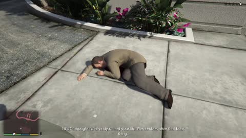 Michael Kills Dave LOL - GTA V Random Moments