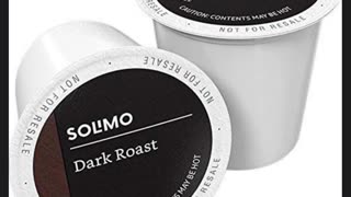 Amazon Brand - Solimo Dark Roast Coffee Pods