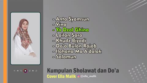 SHOLAWAT NABI MUHAMMAD _ELLA MALIK FULL ALBUM PART 1