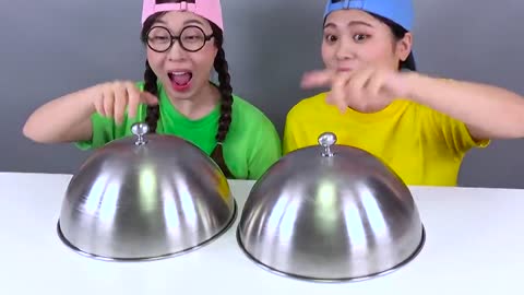 Big Food VS Small Food Challenge DONA Mukbang