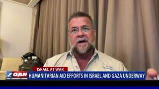 Humanitarian Aid Efforts In Israel And Gaza Underway