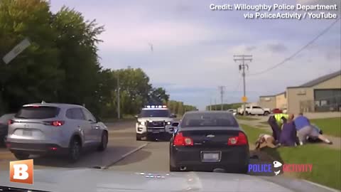 "You Don't Do That to a Woman!:" Good Samaritans Help Ohio Cop Make Arrest