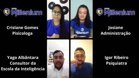 Primeira Live do Millenium - Autocuidado Familiar - Boas Vindas