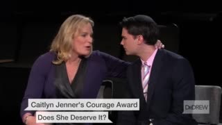 Ben Shapiro gets threatened in transgender debate