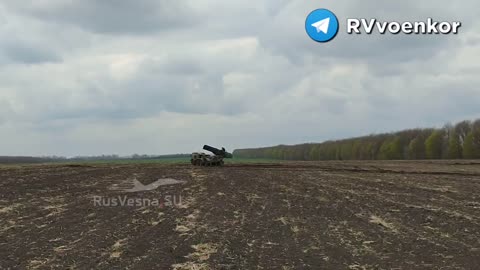 Ukraine War - Russian "Hurricanes" aiming at the positions of the Armed Forces of Ukraine