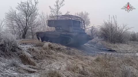 🔥 Solntsepyok TOS-1A crews wipe out several AFU strongholds