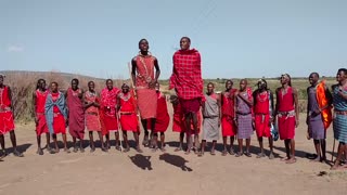 MASSAI HIGH JUMPING CONTEST