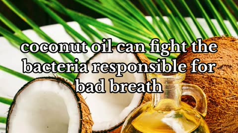 brushing your teeth with coconut oil