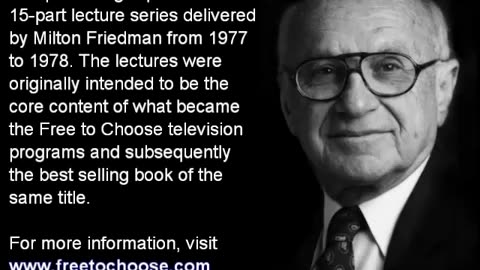 Milton Friedman on Slavery and Colonization