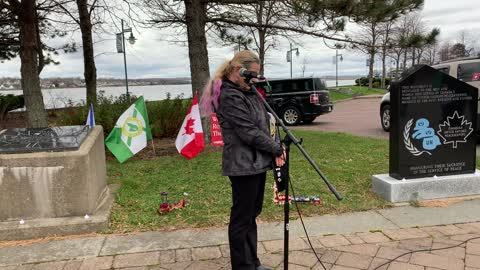 ~~~FREEDOM FOR NOVA SCOTIA ~ LEST WE FORGET CEREMONY~~~