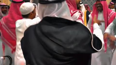 Saudi Arab dance funny