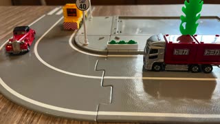 ROAD REPAIR ( TOMICA CARS STOP MOTION)