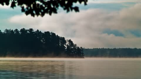 Morning Mist Time Lapse (Free to Use HD Stock Video Footage)