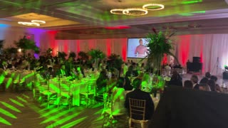 Miami Dade Chamber of Commerce live Gala Behind the scene set up