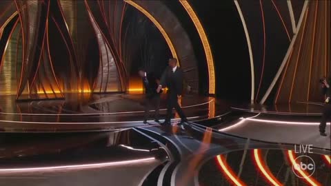 Will Smith Punches Chris Rock In The Face During The Oscars