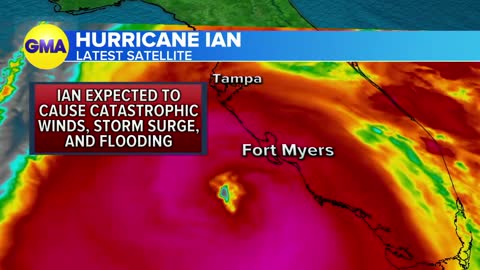 Final urgent evacuations for Hurricane Ian l GMA