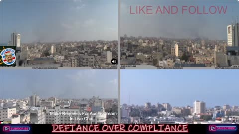 Israel War Live: Multiple High Quality Cameras in Real Time