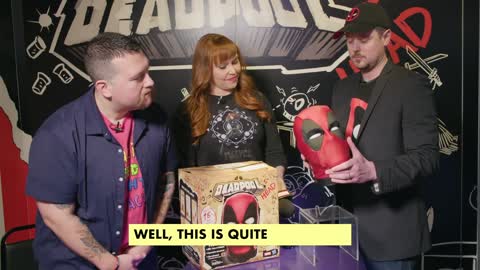 Deadpool's Head from Hasbro Really @%!#$ Talks!
