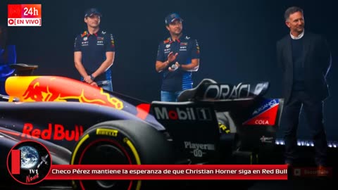 Checo Pérez mantiene la esperanza de que Christian Horner siga en Red Bull