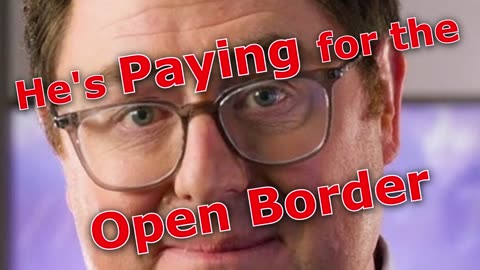 Paying for the Open Border - Vote Fat Face Flood for Representative in Nebraska
