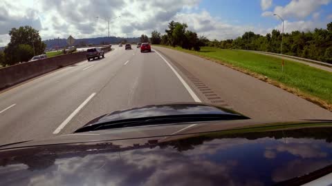 dash cam cars on highway