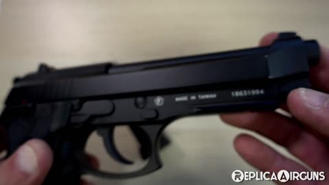 KWC PT92 CO2 Blowback Airsoft Pistol Table Top Review