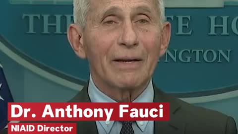 Anthony # Fauci appeared at the White House odium for the last time Tuesday as
