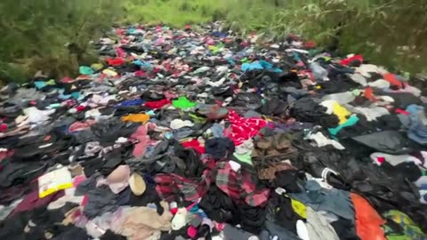 “The Mattress” is what the National Guard calls this massive debris field left by Illegal Immigrants