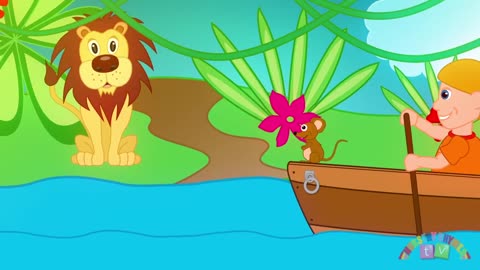 ROW ROW ROW YOUR BOAT - Classic Nursery Rhymes - English Songs For Kids - Nursery Rhymes TV