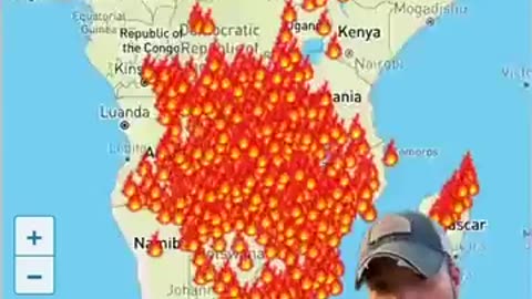 The amount of fires currently burning ALL OVER the world is absolutely mind blowing..