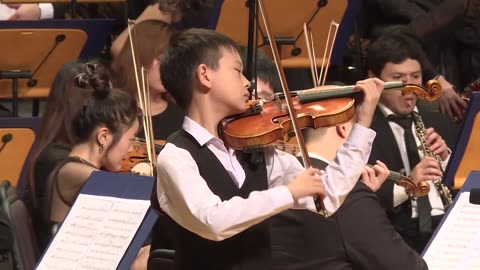 “Butterfly Lovers Violin Concerto” Violin by Gu Geyu (age 11,2019) 《梁祝小提琴协奏曲》顾格宇（11岁，2019）