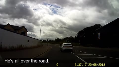 Bad Driving UK 1 - Where's he going?