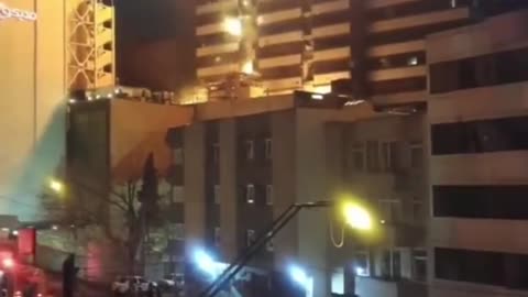 Gandhi Hospital fire - Tehran