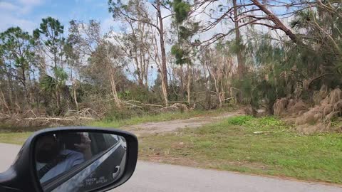 LIVE- Fort Myers Florida Hurricane Damage Assesment
