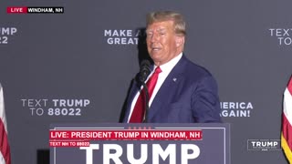 Trump in Windham, NH