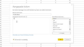 Power BI - Digitaaleon - Les 4 - Datumdimensie